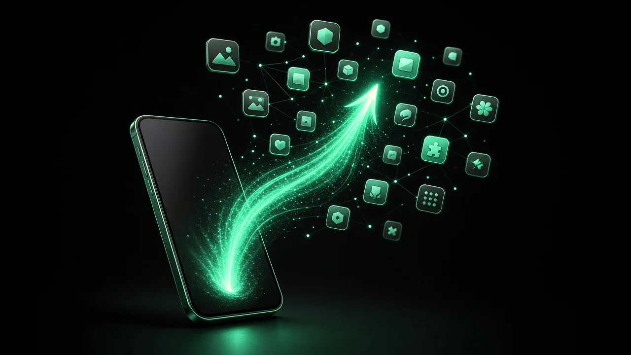 Cover art for Play Store and App Store publishing services